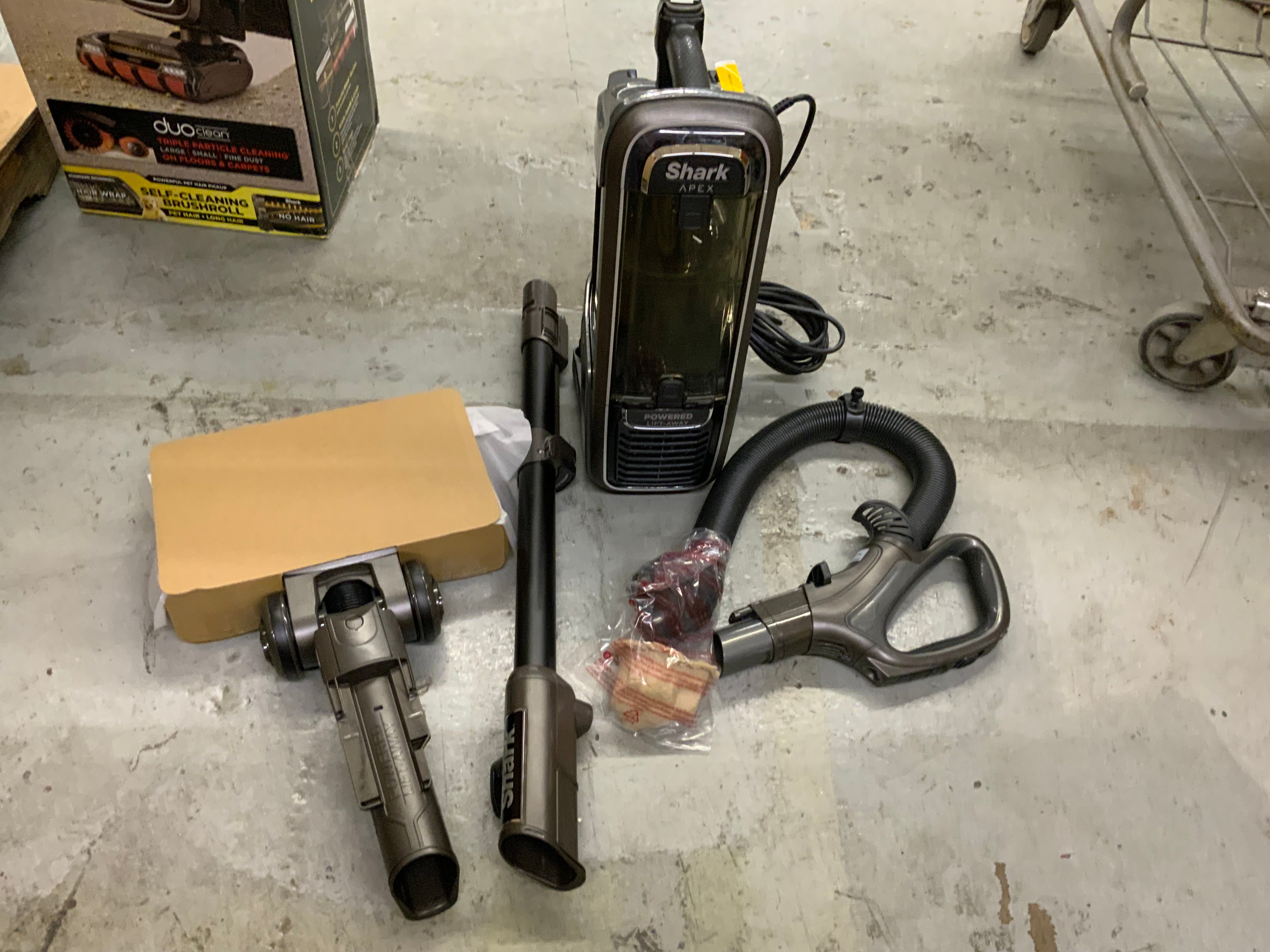 Shark AZ1002 Apex Powered Lift-Away Upright Vacuum with DuoClean (8100487168238)